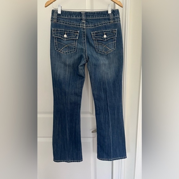 INC women’s jeans W 30 L 31 regular fit boot leg blue - Picture 4 of 6